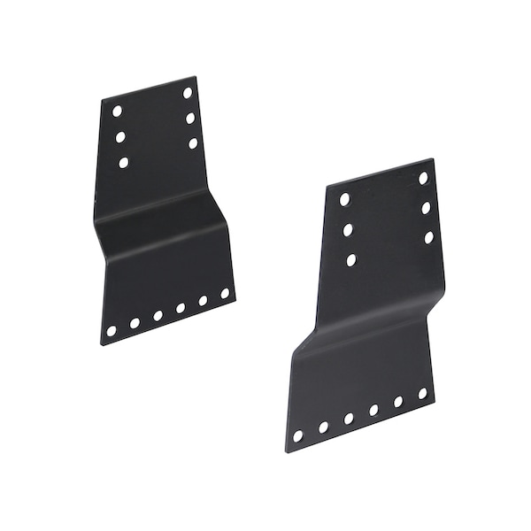 Steel Brackets (2) to Connect Lower Back to Seat 10" x9" x2.5"